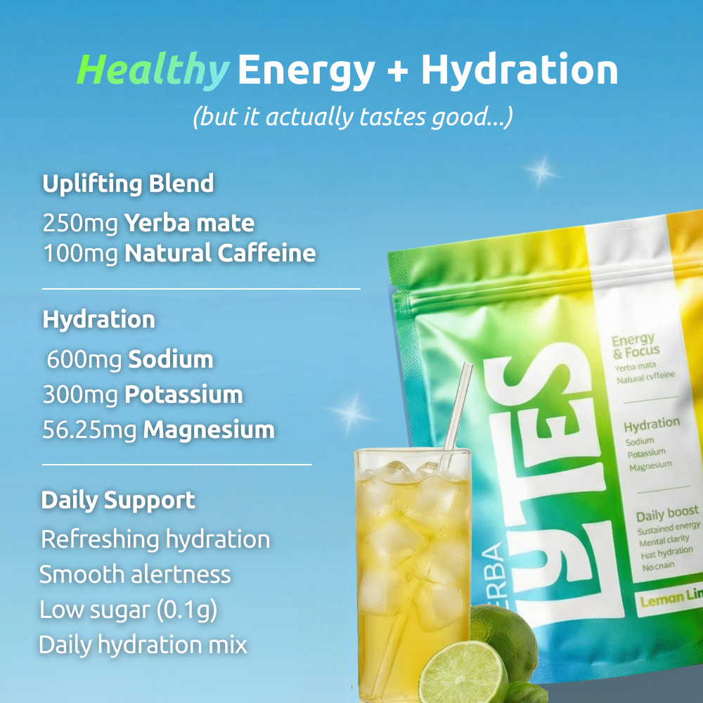 Yerba Lytes - hydration + energy & metabolism